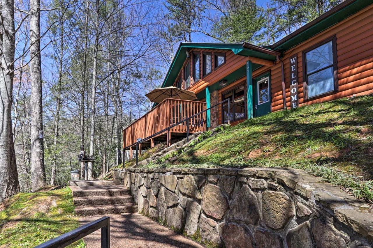 Smoky Mountain Cabin 4 Acres, 3 Mi To Gatlinburg Exterior foto